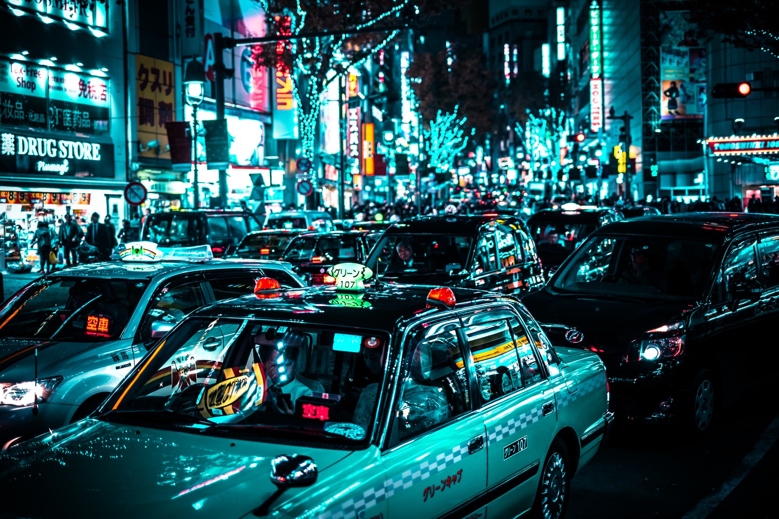 タクシー　日本